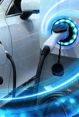 Borne de charge automobile